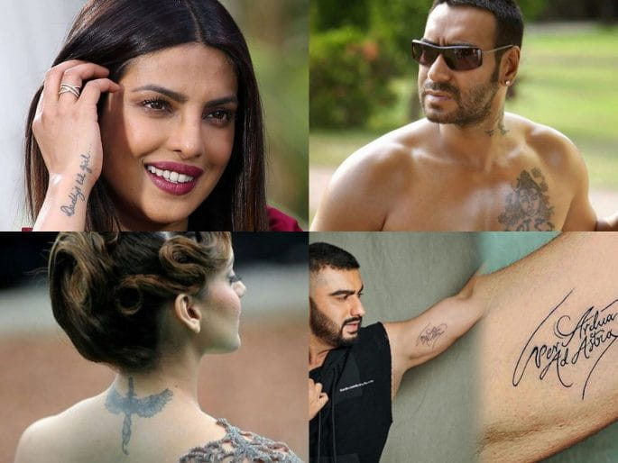 bollywood actresses and their tattoo love | Tattoo Fashion in Bollywood:  टैटू फैशन में सबसे आगे हैं बॉलीवुड की ये हसीनाएं, कई बार करती हैं फ्लॉन्ट,  जानिए इनके मतलब