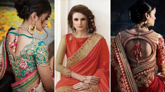 Stylish Saree Blouse Designs